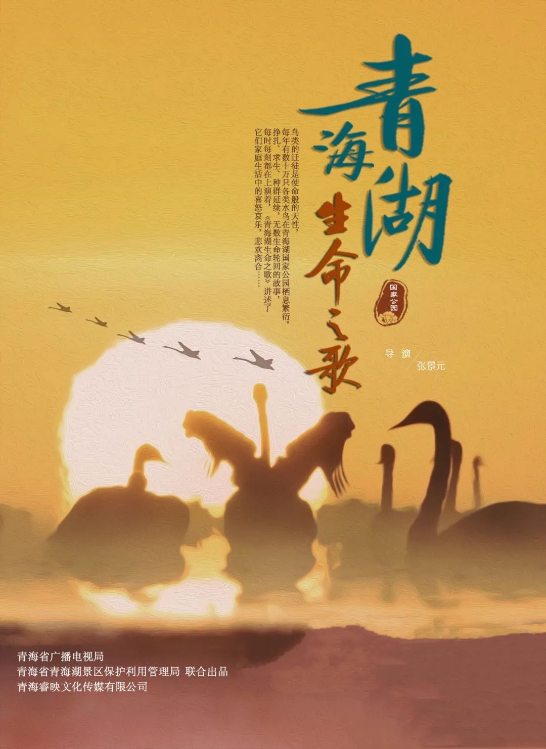 纪录片青海湖生命之歌今晚在青海卫视播出