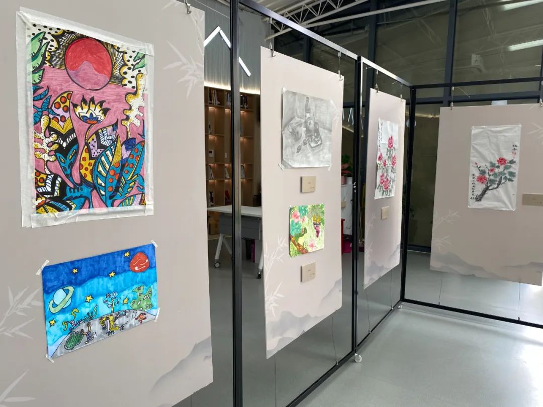 家门口的书画展，这里给居民提供展示自己的舞台_澎湃号·政务_澎湃新闻-The Paper