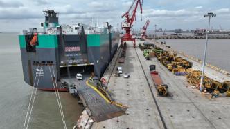 【一线新动态】四道边检通关手续无缝衔接，助力上海南港码头汽车进出境集散速度创下新纪录