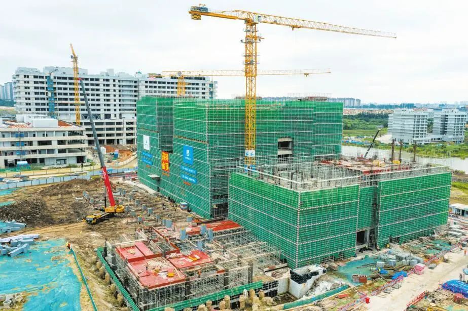 抢抓施工黄金季!海口一批项目建设刷新“进度条”→_澎湃号·政务_澎湃新闻-The Paper