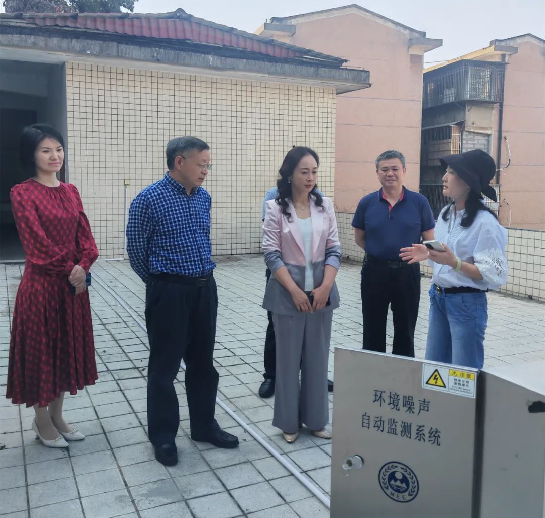 张白云调研噪声污染防治工作