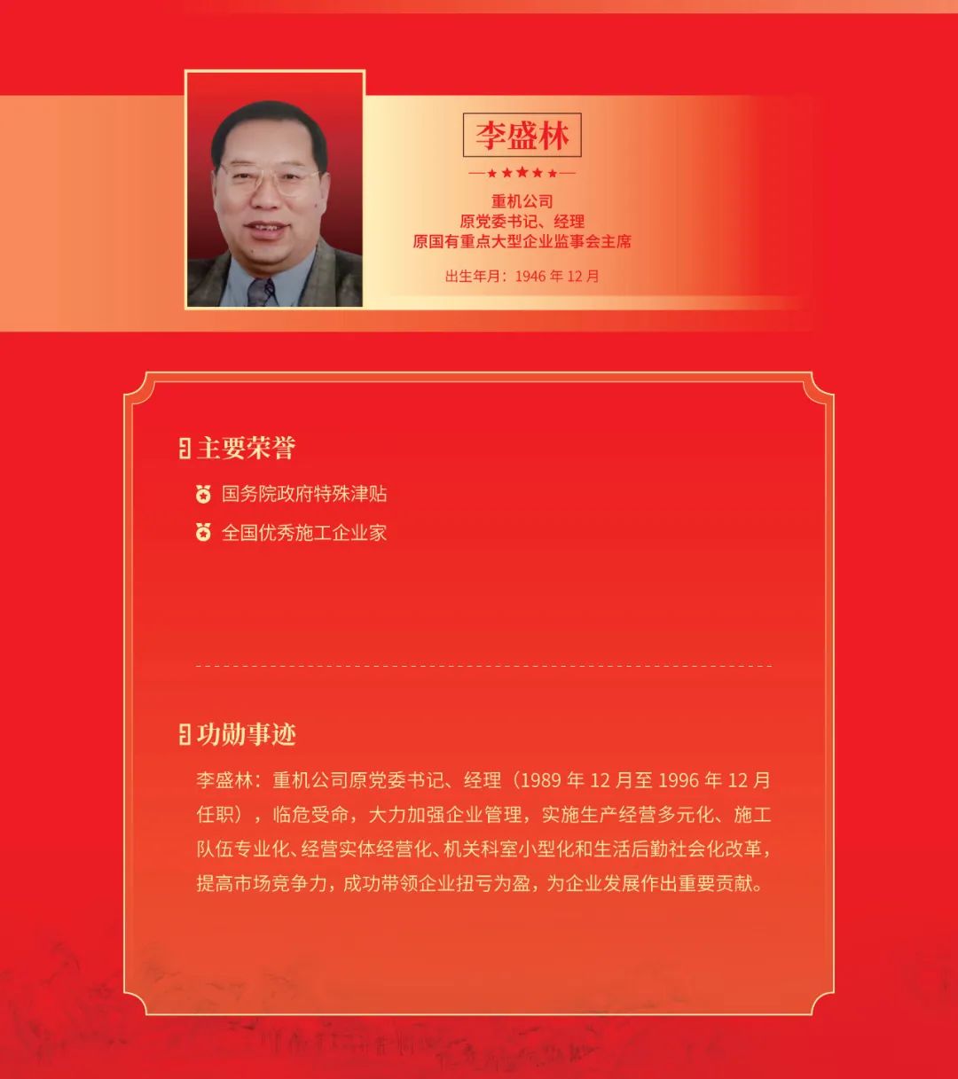 砥砺奋进七十载 跨越发展创一流|中国化学系列表彰一：功勋七十人②