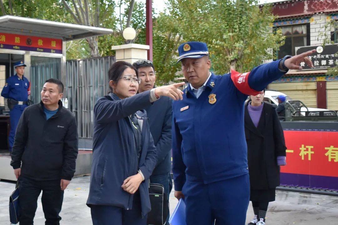 各县区动态ii琼结县委副书记县长秦梅鸯宗前往县消防救援大队调研检查