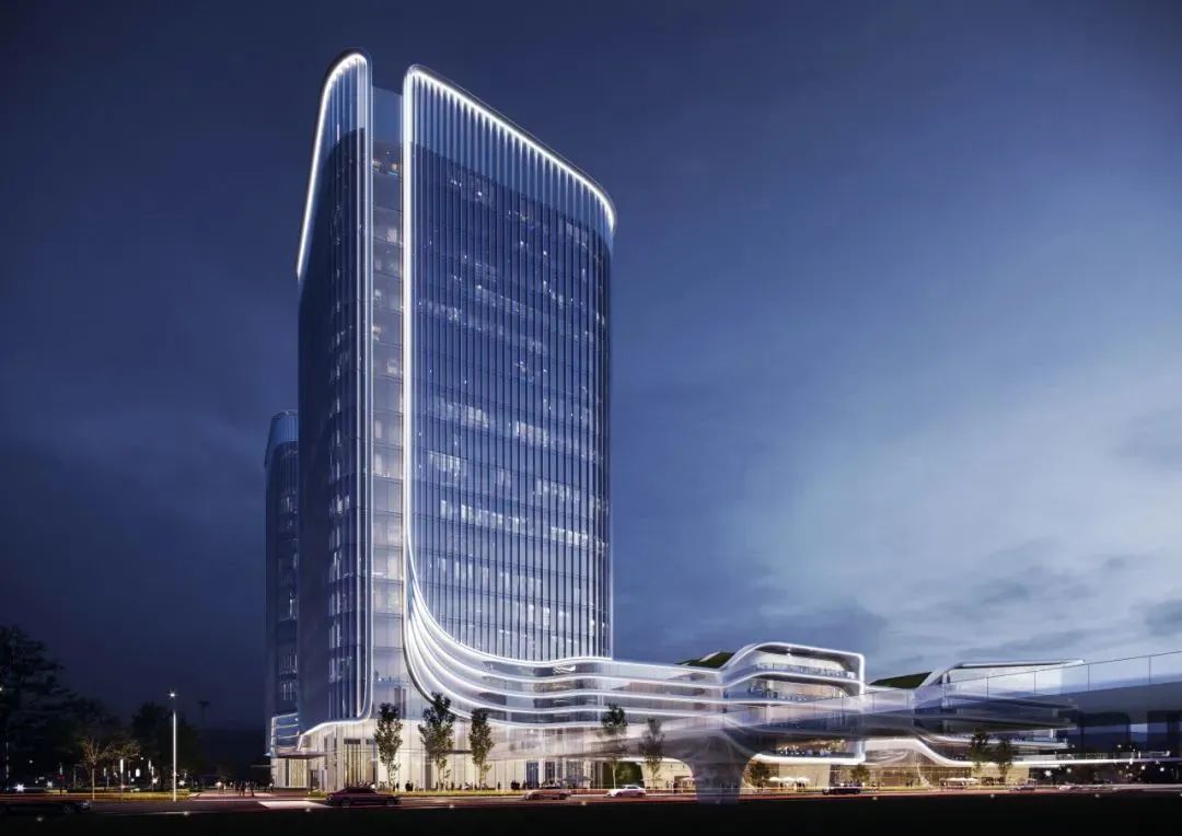 助力金色中环发展带建设丨华建集团华东院原创设计的上海金鼎13-01