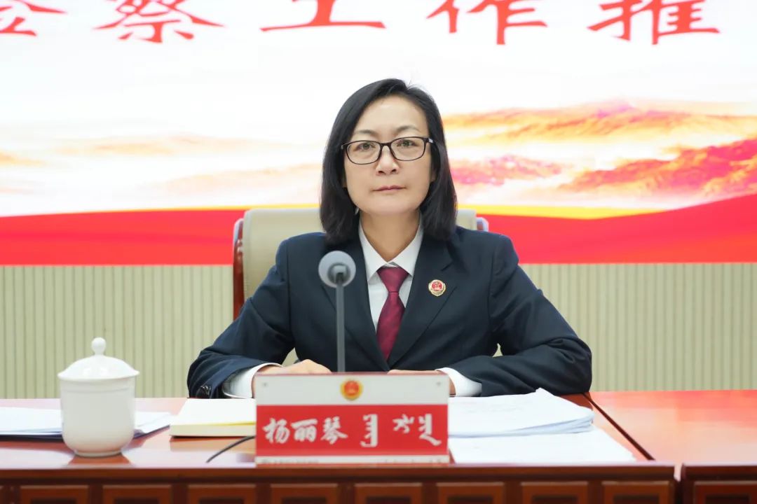 会上杨丽琴专委和条线负责人就各项重点工作有针对性的提出指导性意见