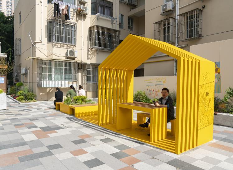 黄浦又有公共休憩座椅上新!创意满满