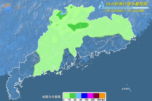 珠江三角洲北部市縣和河源,梅州多雲到陰天轉分散小雨,陽江,江門沿海