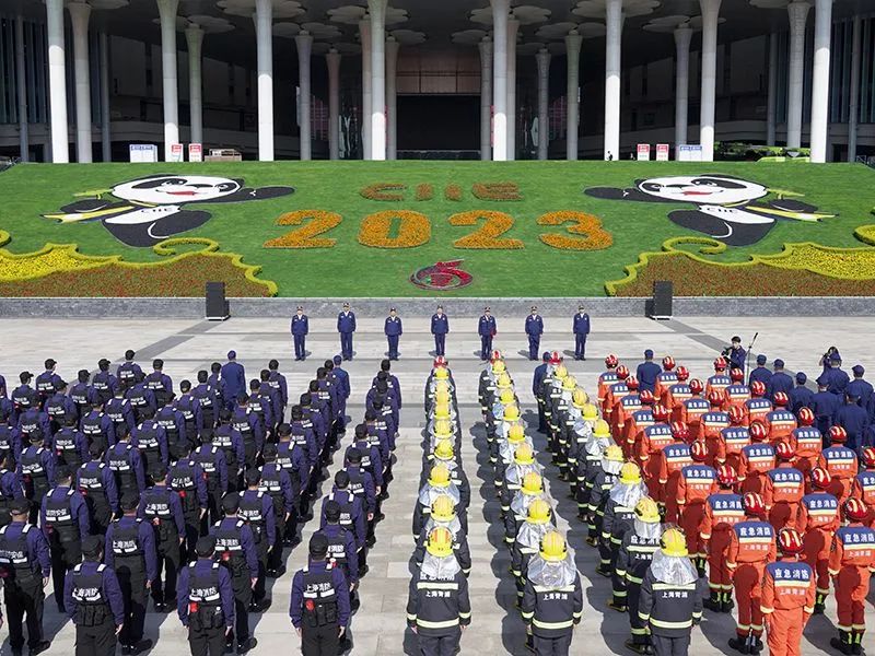 科技赋能智胜安保上海市消防救援总队多措并举全面做好第六届进博会