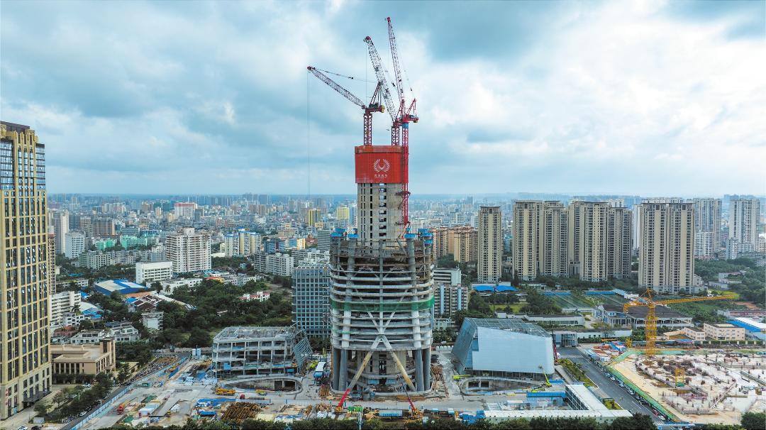 海发控接手海口双子塔图片