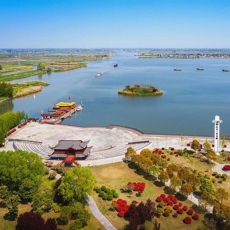 国家aaa级旅游景区乌巾荡湿地公园千年繁华,苏中明清第一老街.