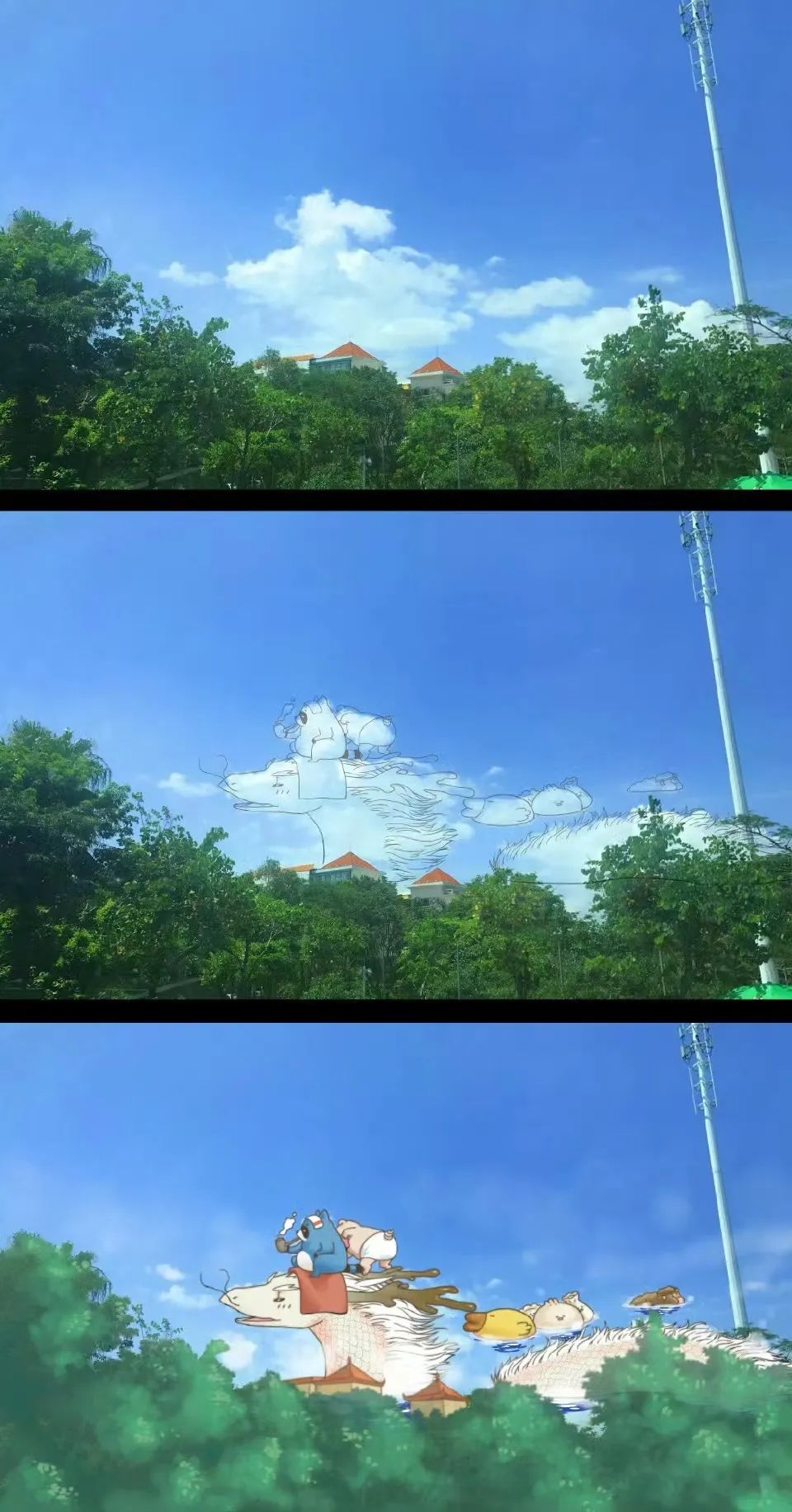 现在,人们喜欢在浣熊无二的画中寻找童心