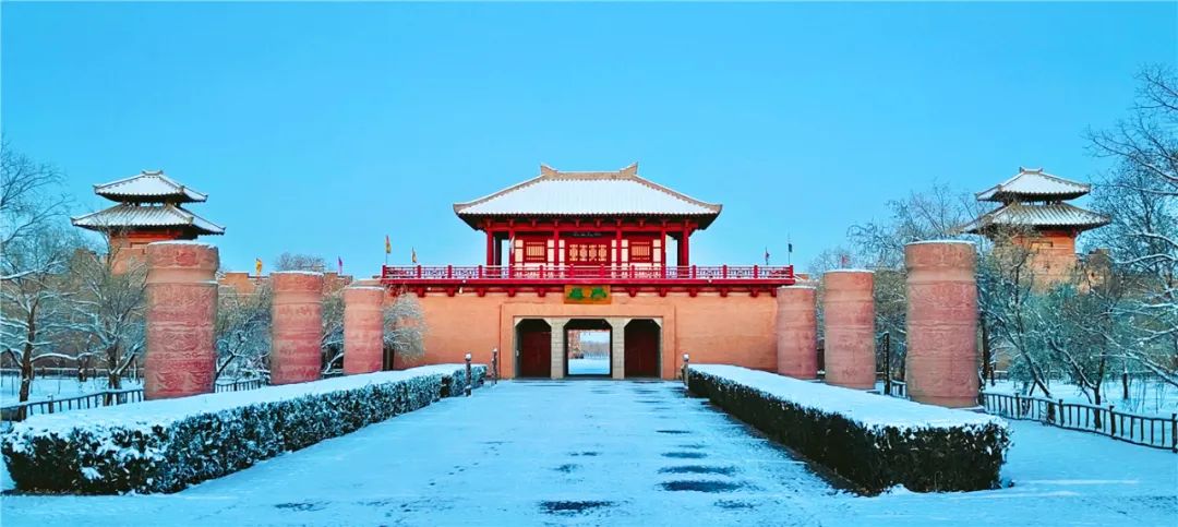 【冬游敦煌】雪落阳关景更美_澎湃号·政务_澎湃新闻-the paper