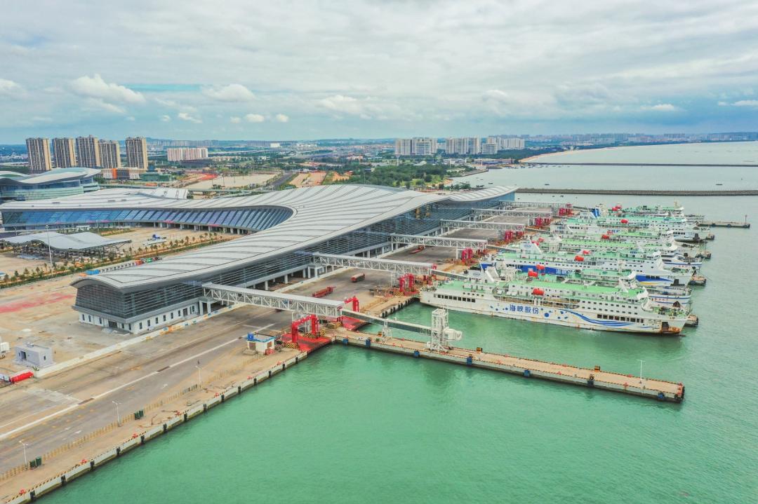 海口新海滚装码头客运综合枢纽站进入竣工验收阶段还有