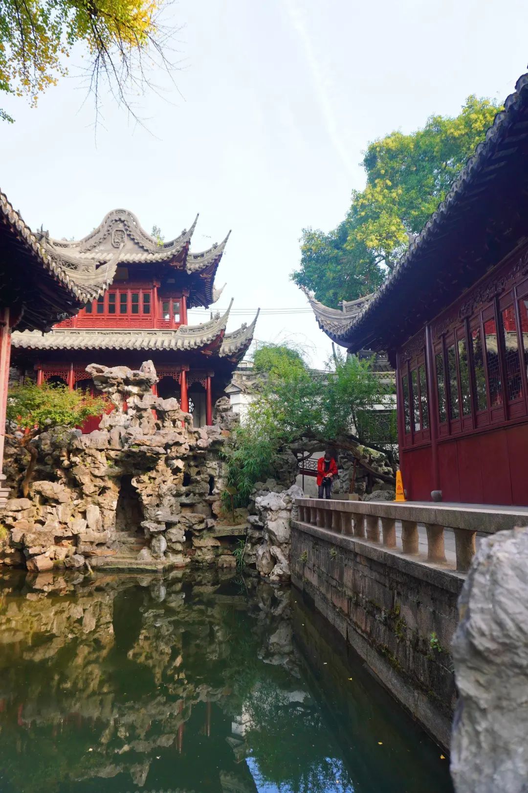 黄浦赏秋地图丨豫园古风滤镜下的水光山色