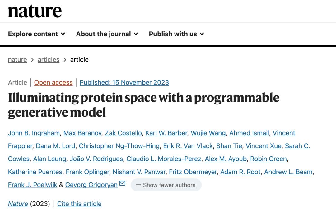 Nature速递：用可编程的生成模型照亮蛋白质空间_澎湃号·湃客_澎湃新闻-The Paper