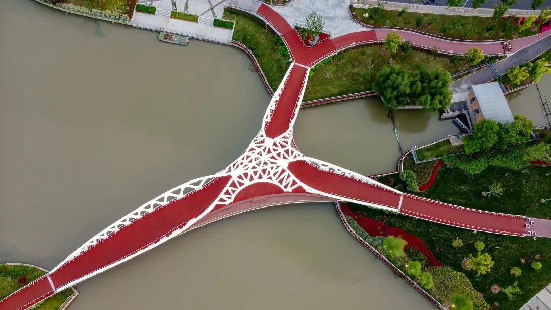 上海青浦环城水系公园图片
