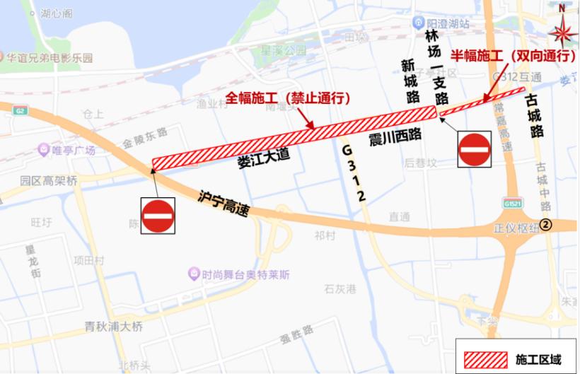 昆山312国道全程线路图图片