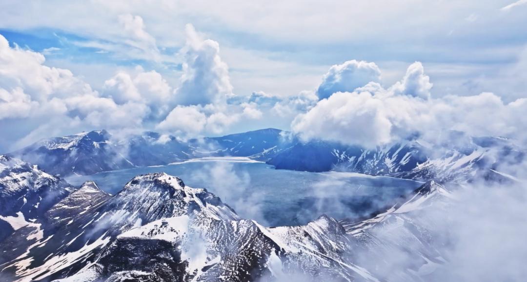 长白山冬季景色图片