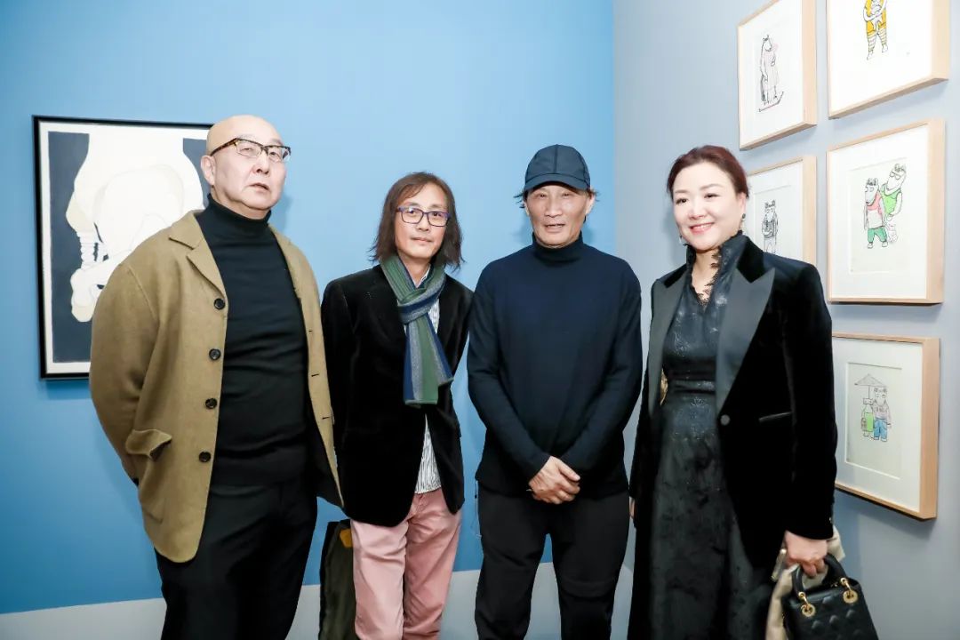 繁花——金宇澄绘画展开幕
