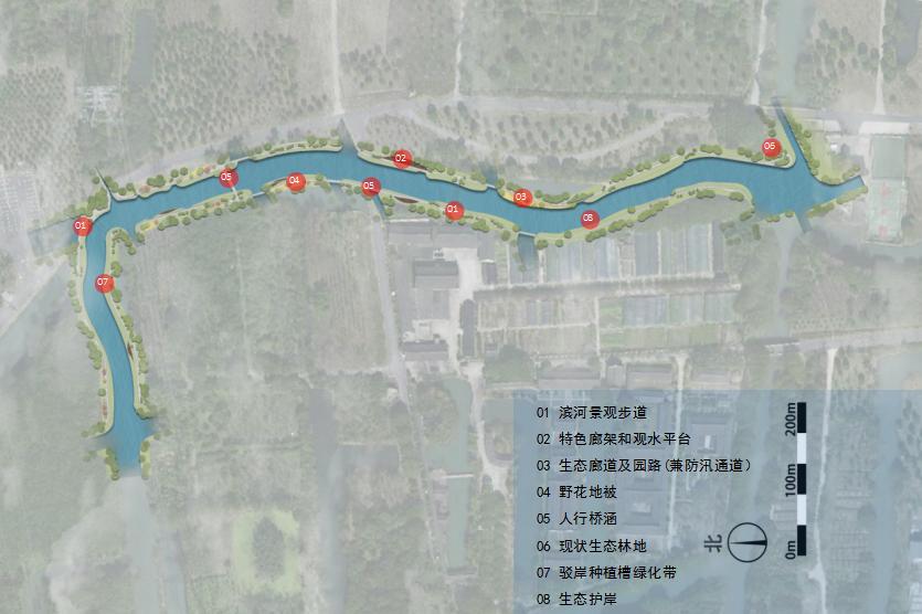 浦东:生态绿廊,魅力运河!外环运河生态廊道先期启动段即将开工