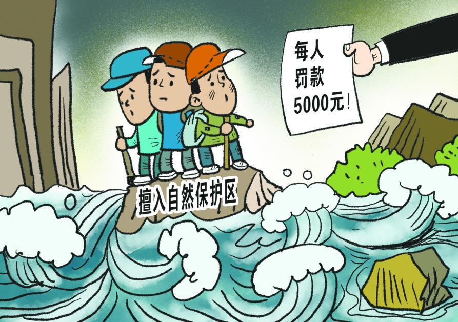 擅闯自然保护区面临哪些处罚