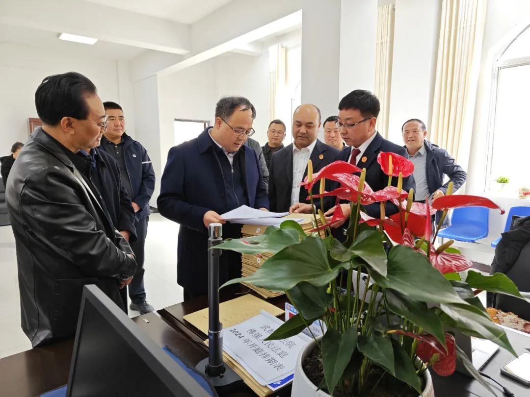 乔明汉调研指导武都区法院佛崖法庭诉调对接工作_澎湃