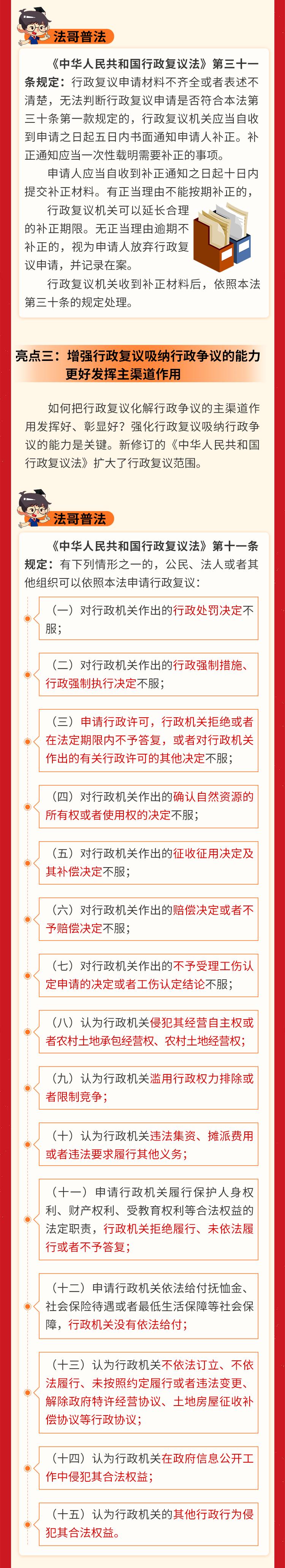 一图读懂 | 《中华人民共和国行政复议法》亮点解读_澎湃号·政务