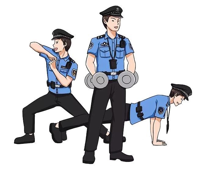 法警简笔画图片