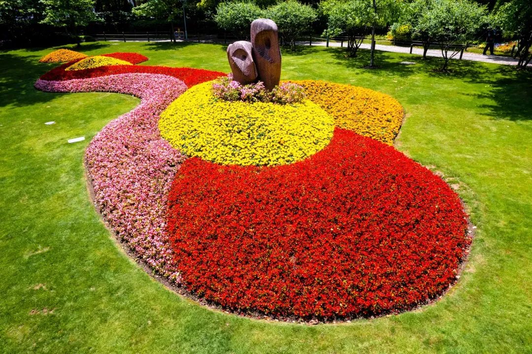 花坛复兴公园—奔放的旋律静安中环公园—夏园花坛长风公园—舞蝶世纪
