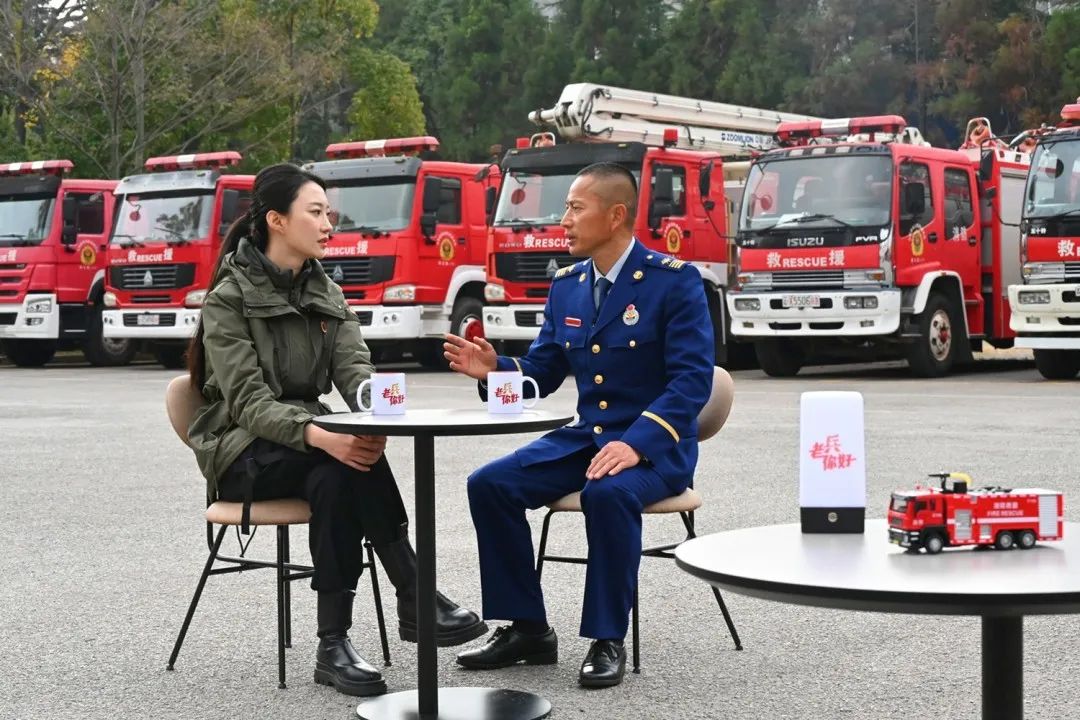 中央电视台国防军事频道《老兵你好》栏目专题采访董永山同志