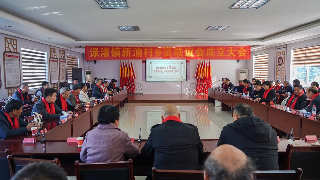 渌渚镇:新浦村乡贤联谊会正式成立!