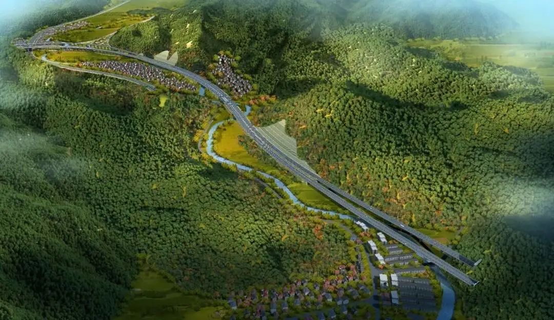 扩建台州北段项目起于甬台温高速公路宁海,三门县交界处的麻岙岭隧道