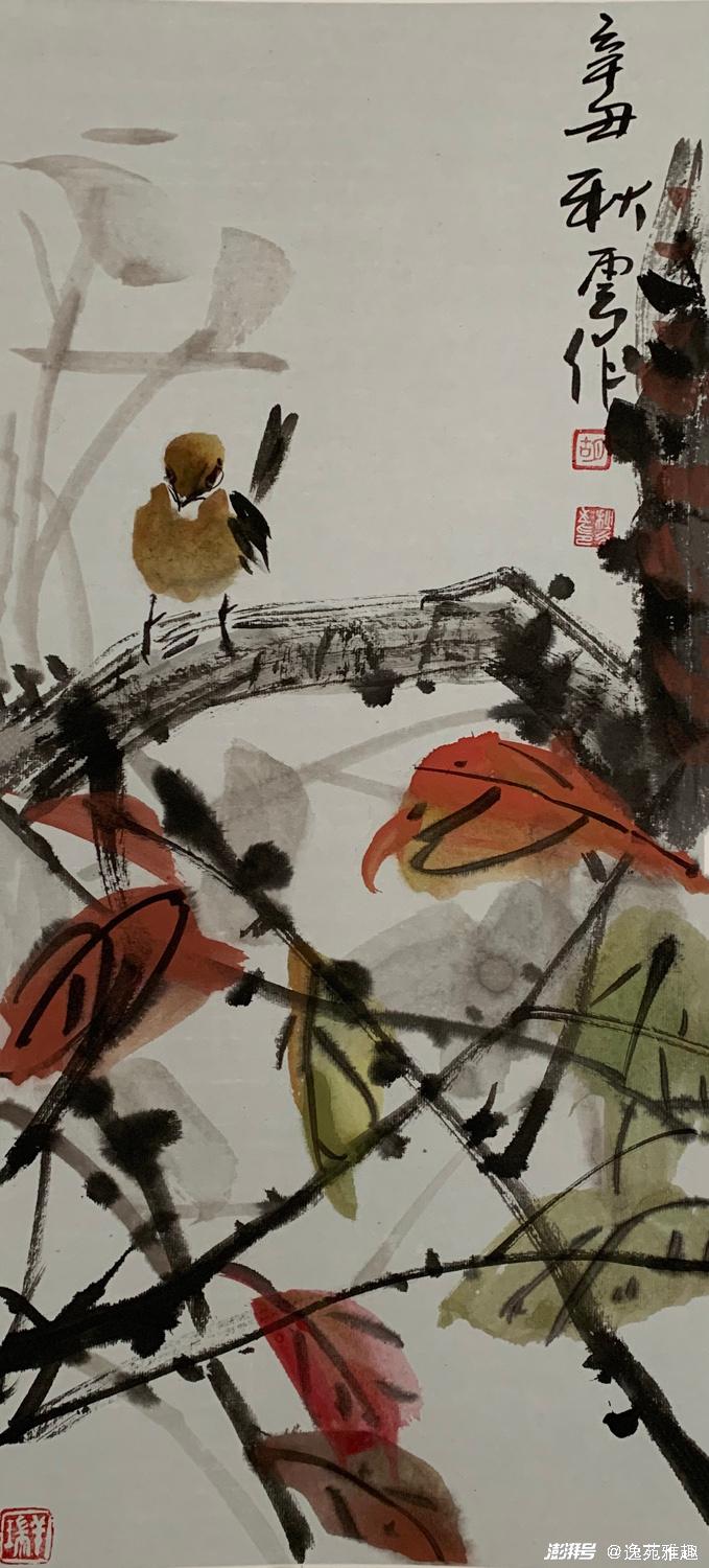 心灵相知的美丽相逢——胡秋云画作中的诗意人生_澎湃号·湃客_澎湃