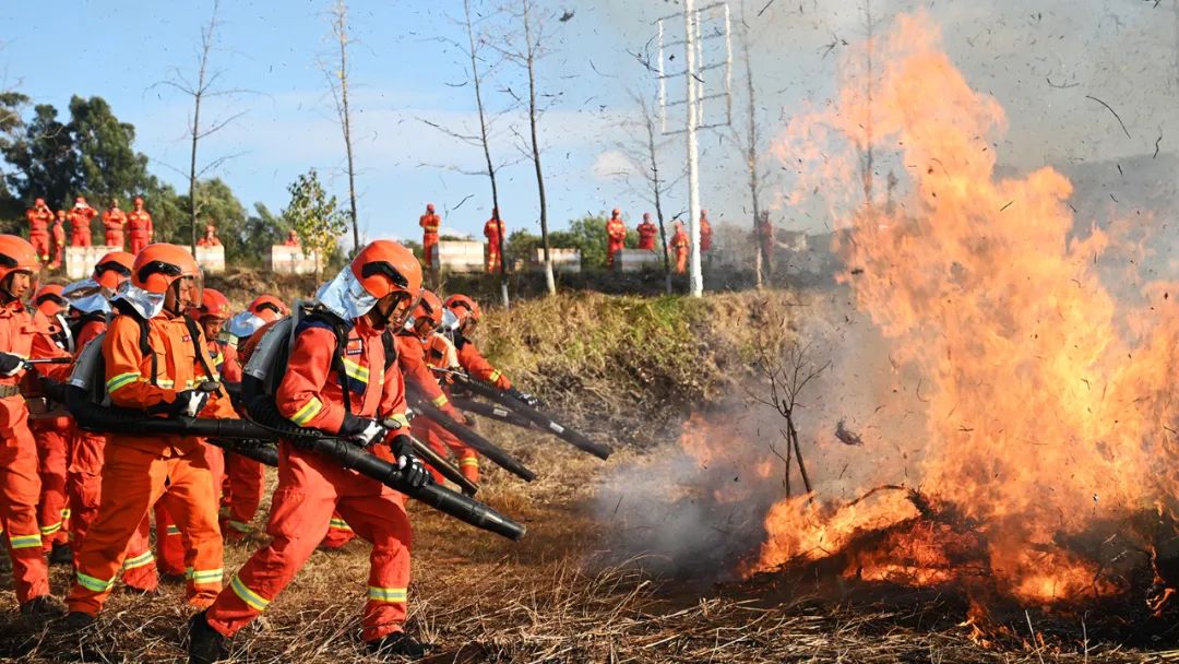 云南省森林消防总队圆满完成全省森林草原防灭火专业队伍骨干集训教学