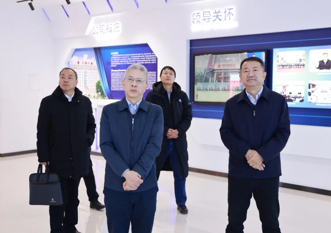 徐鹏一行拜访大唐环境党委书记,董事长朱利明