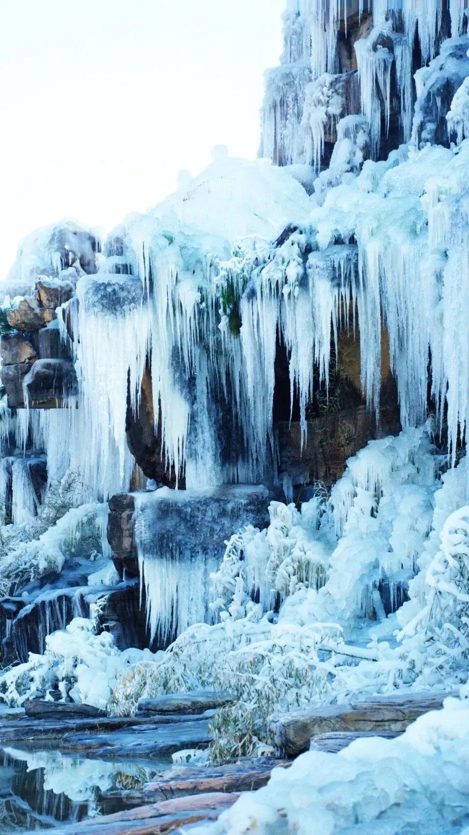 雪山彩虹谷日记图片