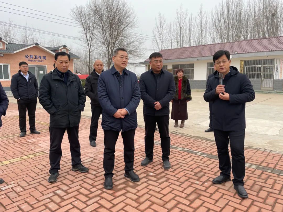 张龙江一行先后到刘家沟村,郑公书院,前柿子园村美术馆项目实地查看