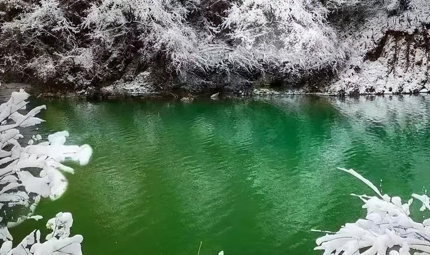 雪色之后,官鹅沟是第二种绝色