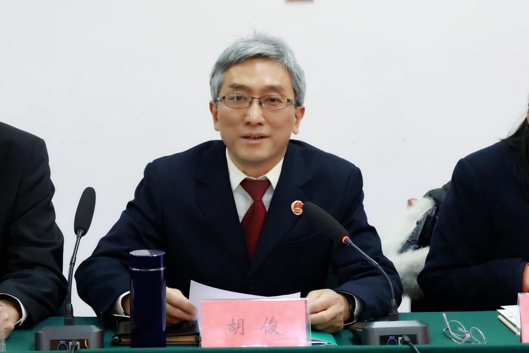 市检察院二级高级检察官胡俊表示检察工作在新的时代会遇到新的机遇