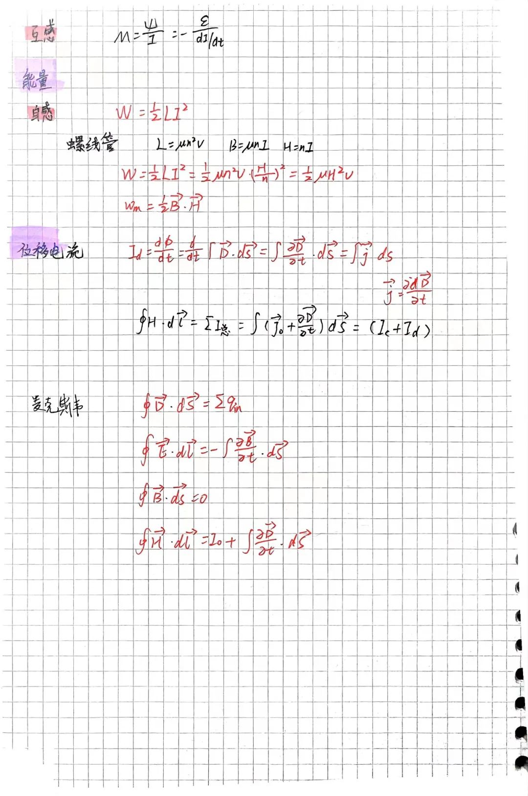 王珍珍 機225大學物理在課上,做筆記可以集中我們注意力;在課下,筆記