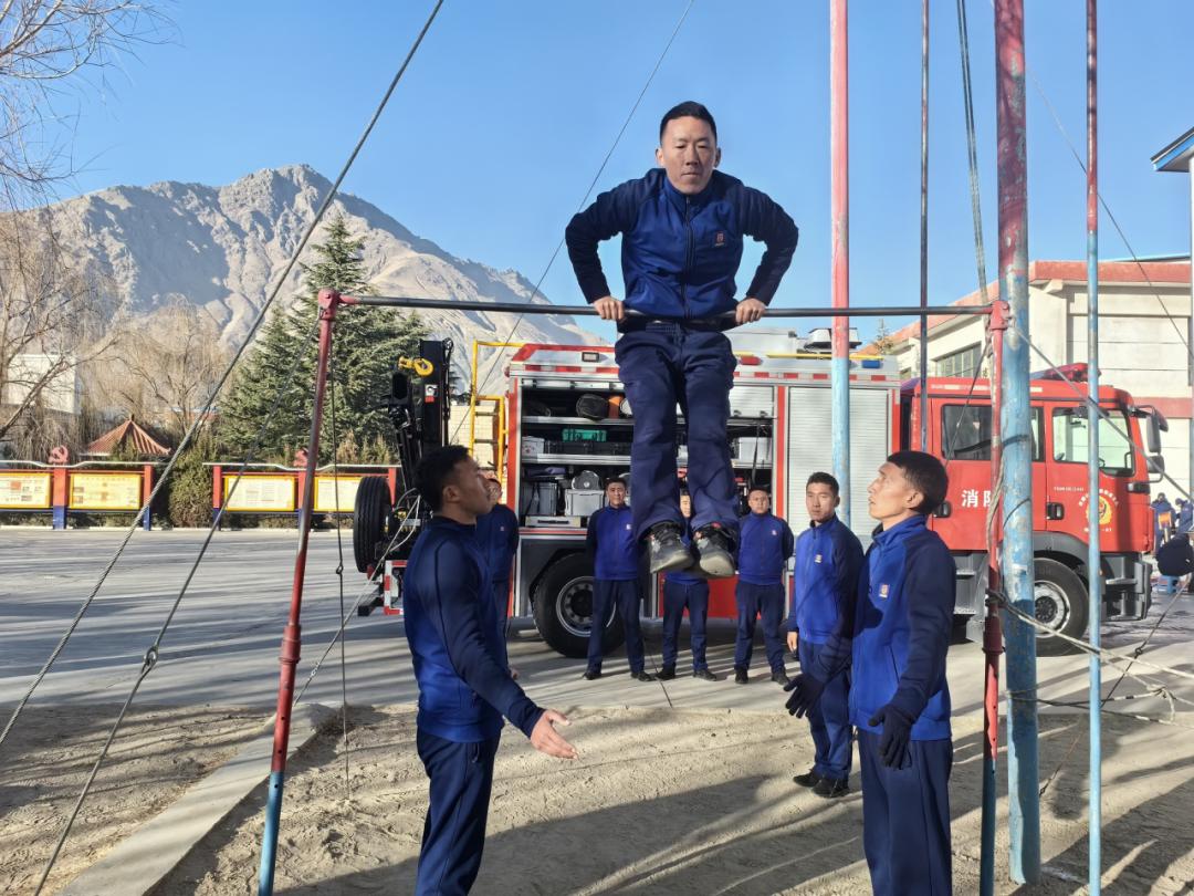 山南支队纵深推进冬训工作提质增效