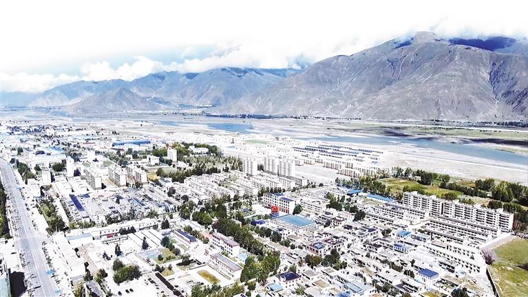 拉萨达孜:乡村风景美如画