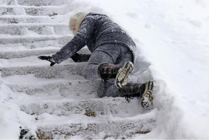 雪天路滑图片大全搞笑图片