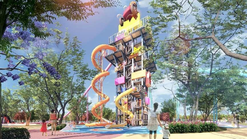 隆平片区文旅发展注入新活力 长沙季高兔窝窝乐园一期封顶_澎湃号