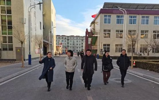 县政府副县长付雪松到林南仓中学调研指导工作