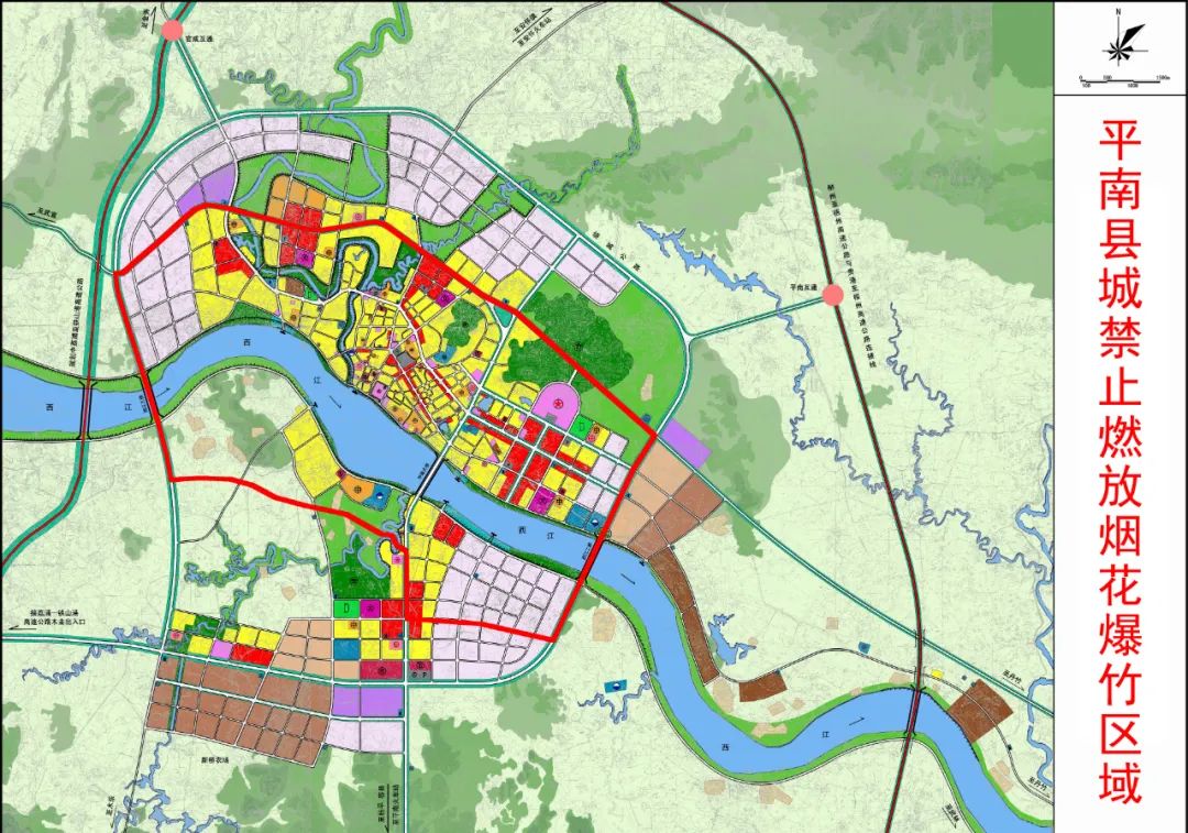 平南县交通规划图图片