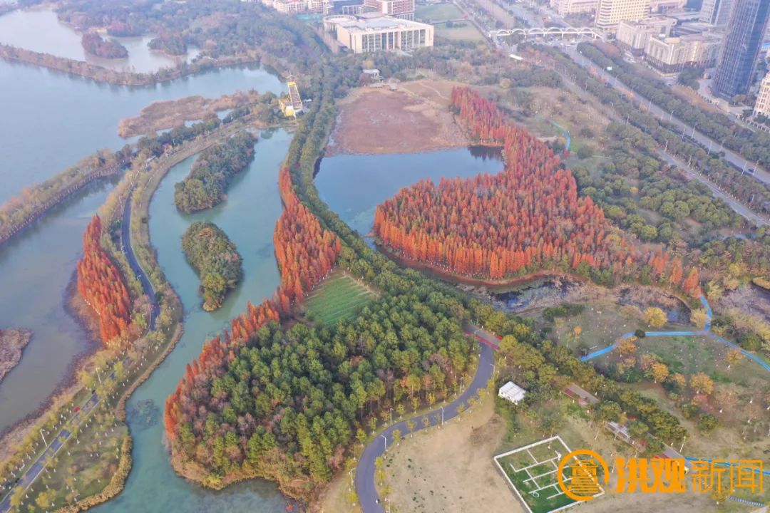 瑤湖郊野森林公園,磨盤山森林公園,八一公園,魚尾洲溼地公園,為南昌繪