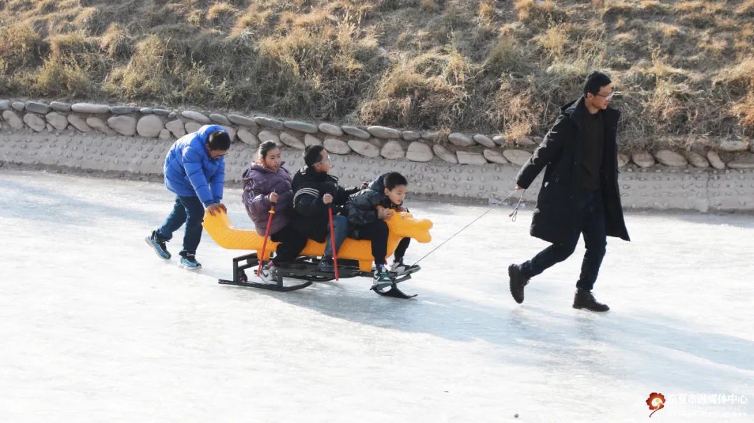 冰橇,冰上自行車,冰雪滑道…… 冬日暖陽下,黃河國家文化公園,八坊