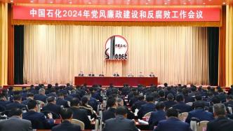 中国石化2024年党风廉政建设和反腐败工作会议在京召开