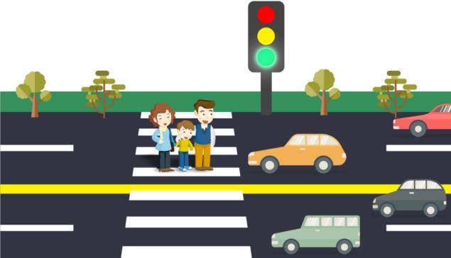 【法"晋"人心 平安出行】斑马线上惊现"滑板少年"!